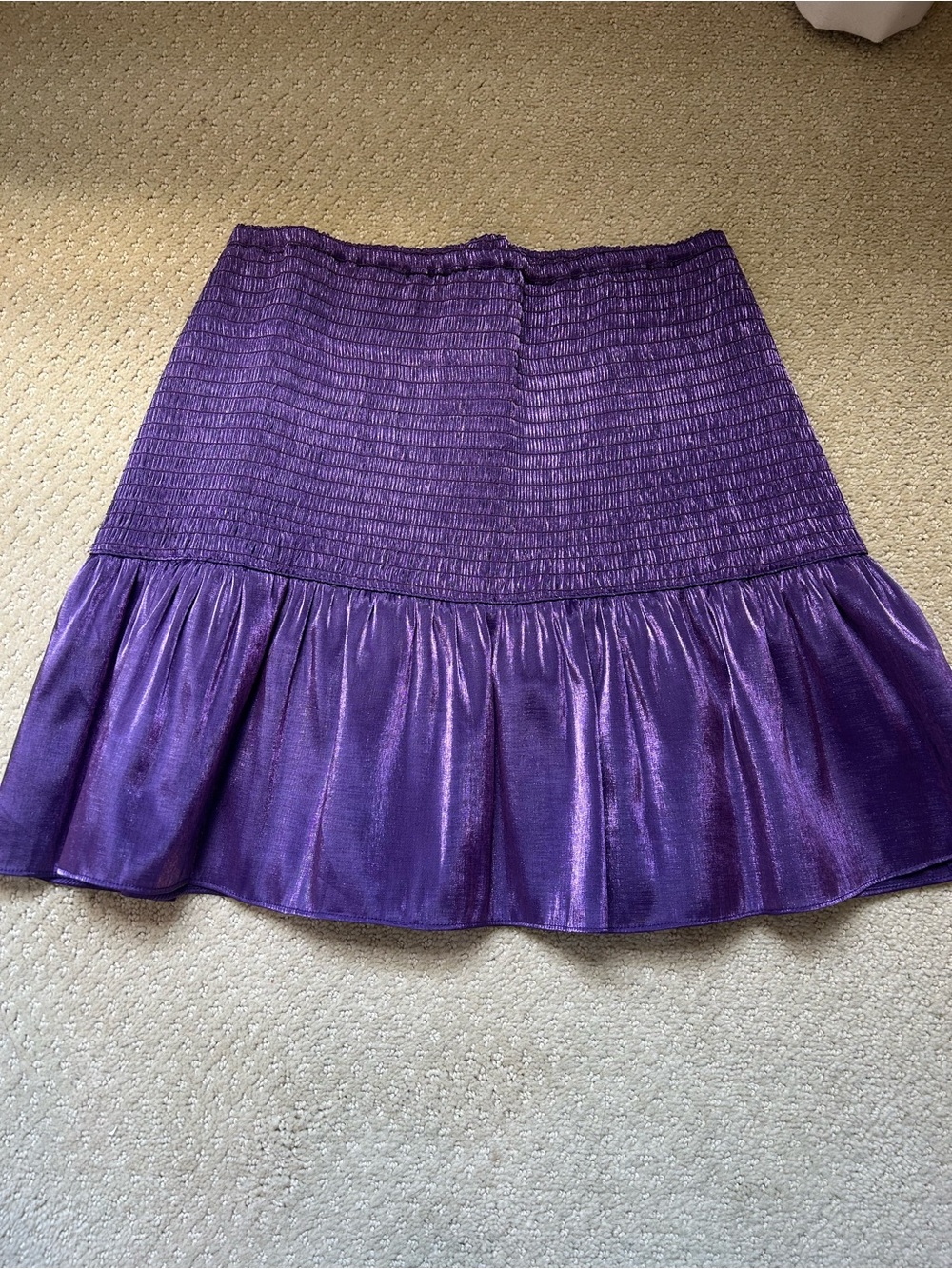 Lovers + Friends Purple Mini Skirt S